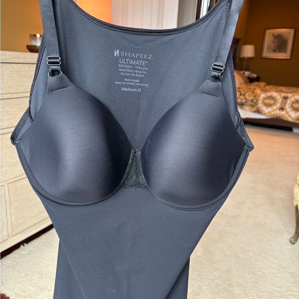 Maidenform Black Shapewear Bodysuit